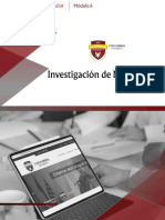 Módulo 6. Investigación de Mdos.