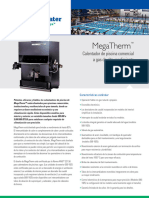 Megatherm Commercial Heater Brochure Spanish