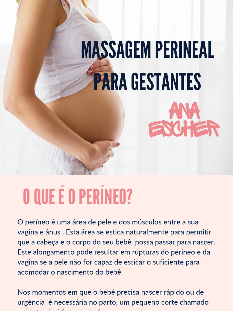 Massagem Perineal para Gestantes | PDF | Parto | Gravidez