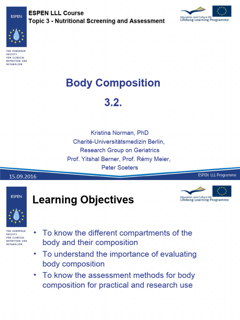 Body Composition Assessment Methods | PDF | Causes Of Death | Medical ...