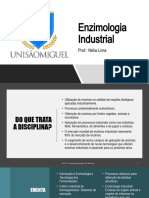 Aula 01 - Introdução À Enzimologia Industrial