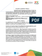 Oficio Citacion A Audiencia Publica 24 Octubre