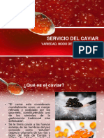 Caviar Servicio