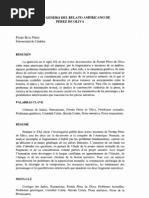 Texto y género del relato americano de Fernán pérez de Oliva