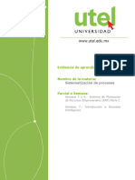 Sistematización de Procesos Semanas 5 6 y 7 P