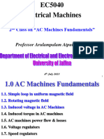 02 2nd Class Electrical Machines ACMachinesFundamentals 4th July 2023