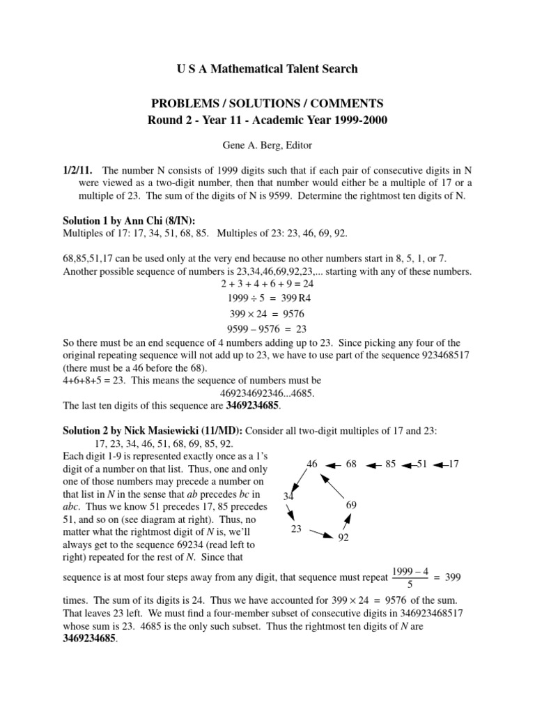 Solutions 11 2 | PDF | Numbers | Mathematics
