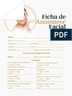 Ficha de Anamnese - Facial