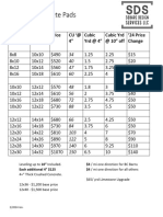 Crushed Concrete Pads - Price Sheet 2024