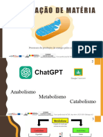 Fermentação e Respiração