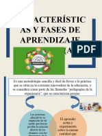 Características y Fases de Aprendizaje Servicio (As)