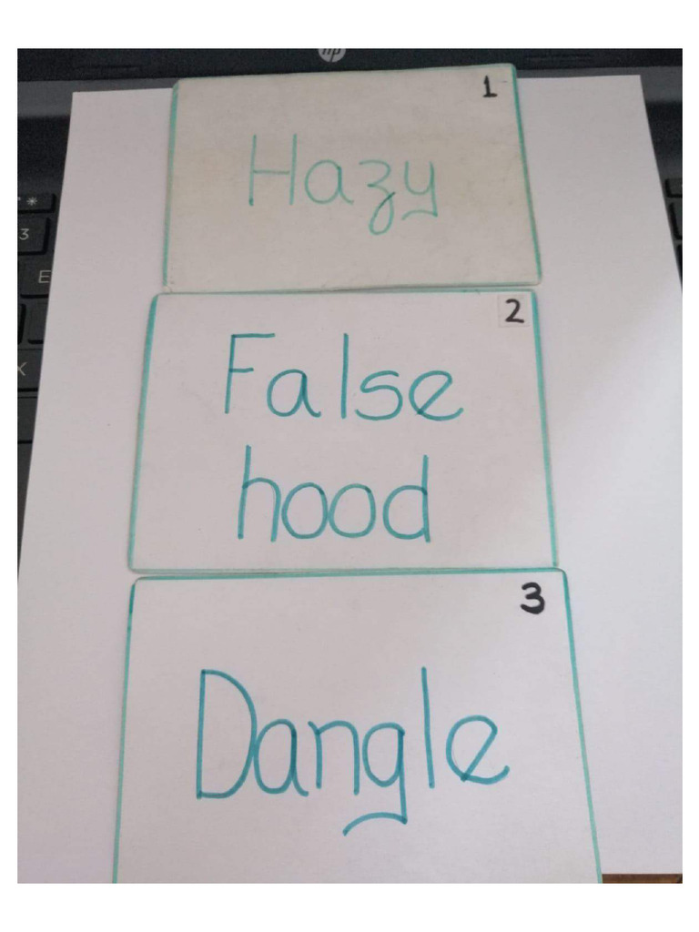 Flashcards | PDF
