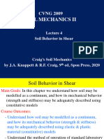 Lecture - 4 - CVNG 2009 - Soil Mechanics 2