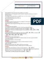 Série D'exercices - Maths Barycentre Deux Points - 2ème Sciences (2010-2011) MR Hechmi Ahmed