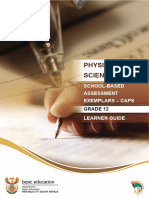 Physical Science Learner Guide
