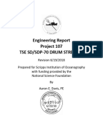 TSE, ENGINEERING REPORT, TSE SDP-70 Drum Strength