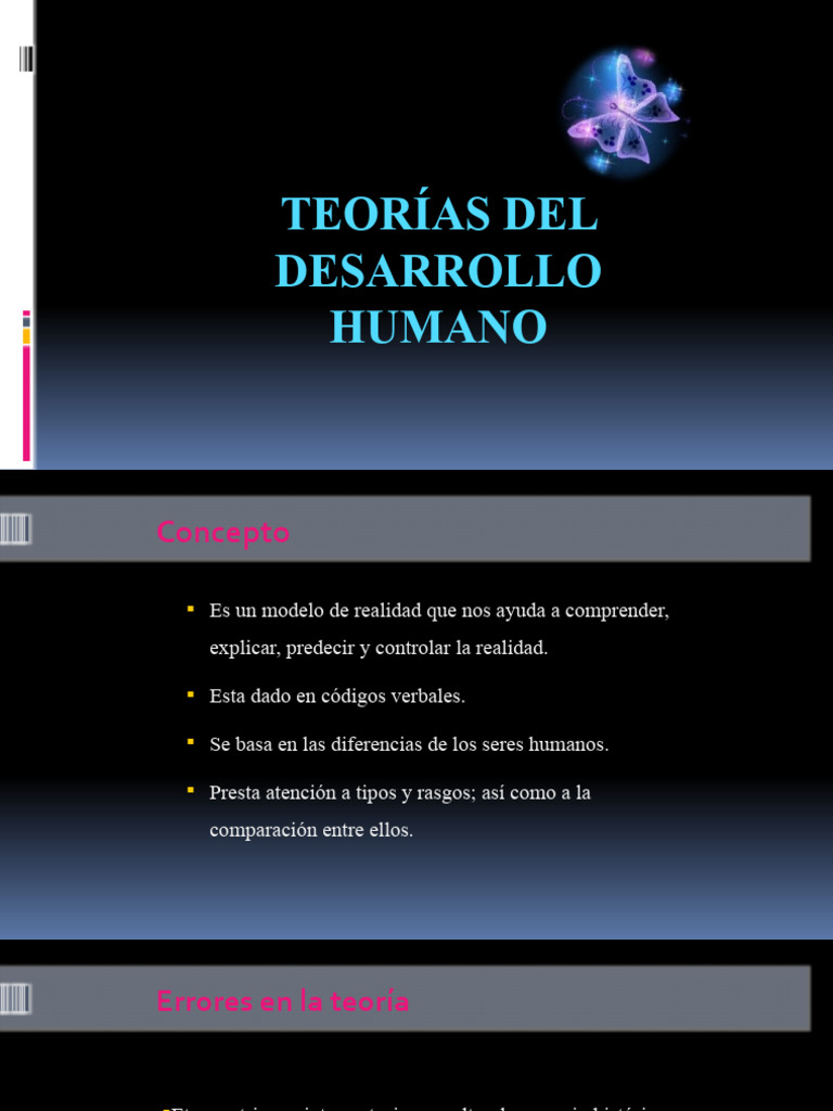Teorias Del Desarrollo Humano | PDF | Teoría de apego | Psicoanálisis
