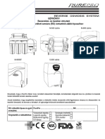 PurePro Víztisztítók - m500 - m800 - s800 - m800df - Gépkönyv