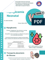 Hipoglicemia Neonatal