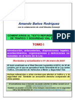 Ley de Trafico Comentada Tomo I y II Enero 2024