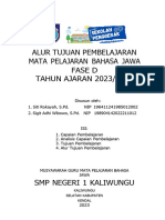 Atp Bahasa Jawa SMP N 1 Kaliwungu