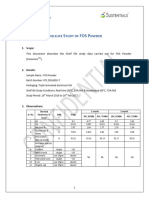 Stability Data - FOS P95