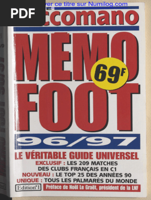 Carte De Football Collection 1979 - Éditions Rencontre - Albert Emon - France