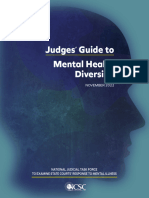 Judges Guide To Mental Health Diversion