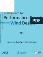 ASCE Prestandard For Performance Based Wind Design V1.1 2023