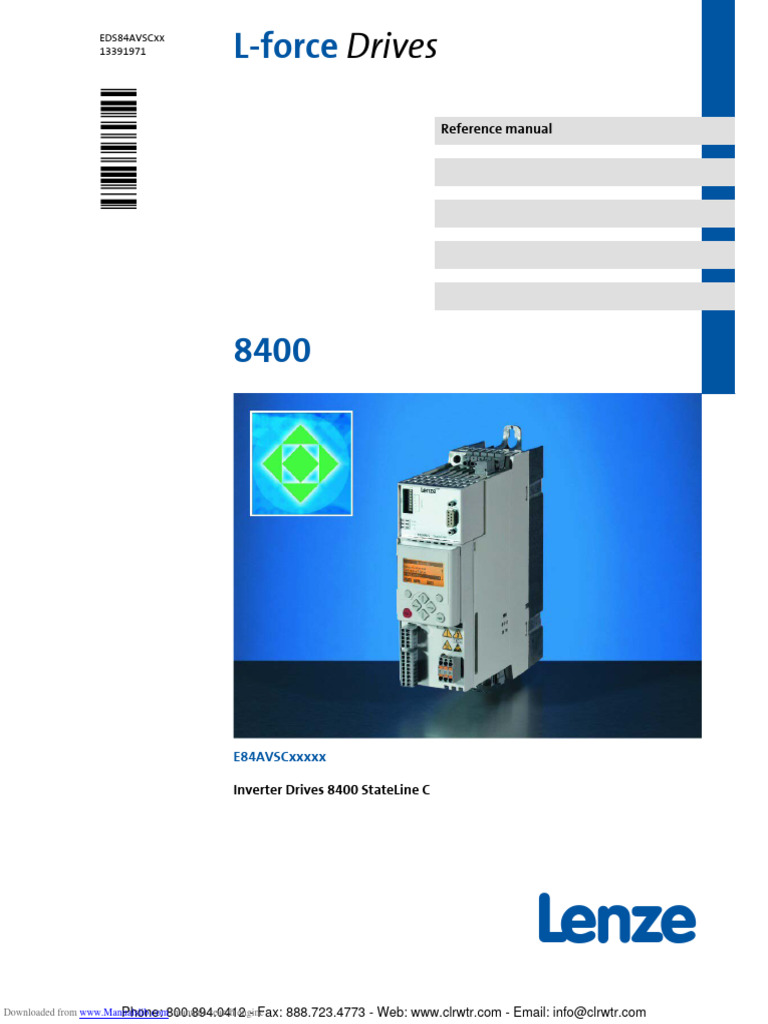 8400 StateLine C Reference Manual | PDF | Fax | Electric Motor