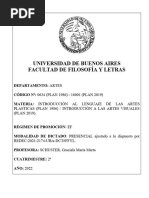 Introducción A Las Artes Visuales (Introducción Al Lenguaje de Las Artes Plásticas) - 2022