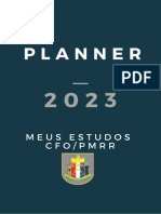Planner Calendário 2023 Corporativo Azul