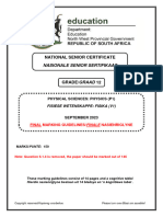 NW NSC Physical Sciences P 1 MG Afr-Eng Sept 2023 - Final