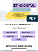 Presentación Marketing Digital Creativa Multicolor