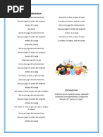Canción Infantil: La Tía Mónica | PDF