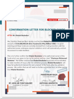 HRB Blocked Funds Certificate (Signed)