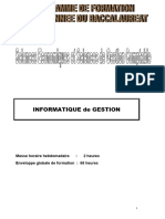 Informatique Version 22 Juin 2006 1