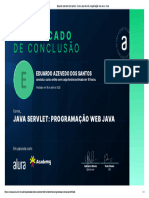 Eduardo Azevedo Dos Santos - Curso Java Servlet - Programação Web Java - Alura