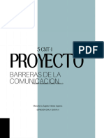 Barreras de La Comunicación y Mejoras en El Proceso Comunicativo