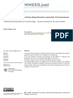 Articulo Levantamiento - El Levantamiento Arquitectónico Del Patrimonio Construido. Un Instrumento