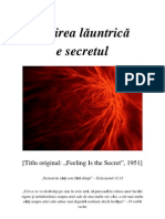 Neville-Goddard-Trairea Luntrica Este Secretul