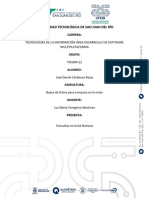 Tabla Comparativa de SGDB SQL, NoSQL y NeSQL