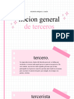 Nocion General de Terceros