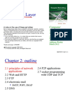 Application Layer - Chapter - 2 - Version 7.1