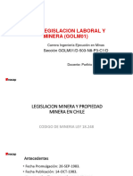 1 PPT Intro Legislacion Prop Minera en Chile