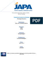 Tarea 1 Psicopatologia 1