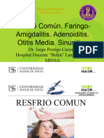 c35. Resfrio Comun, Faringoamigdalitis, Otitis, Sinusitis