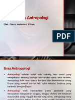 Definisi Ilmu Antropologi