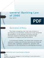 General Banking Law of 2000