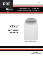 Whirlpool Duet Washer Service Manual | Washing Machine